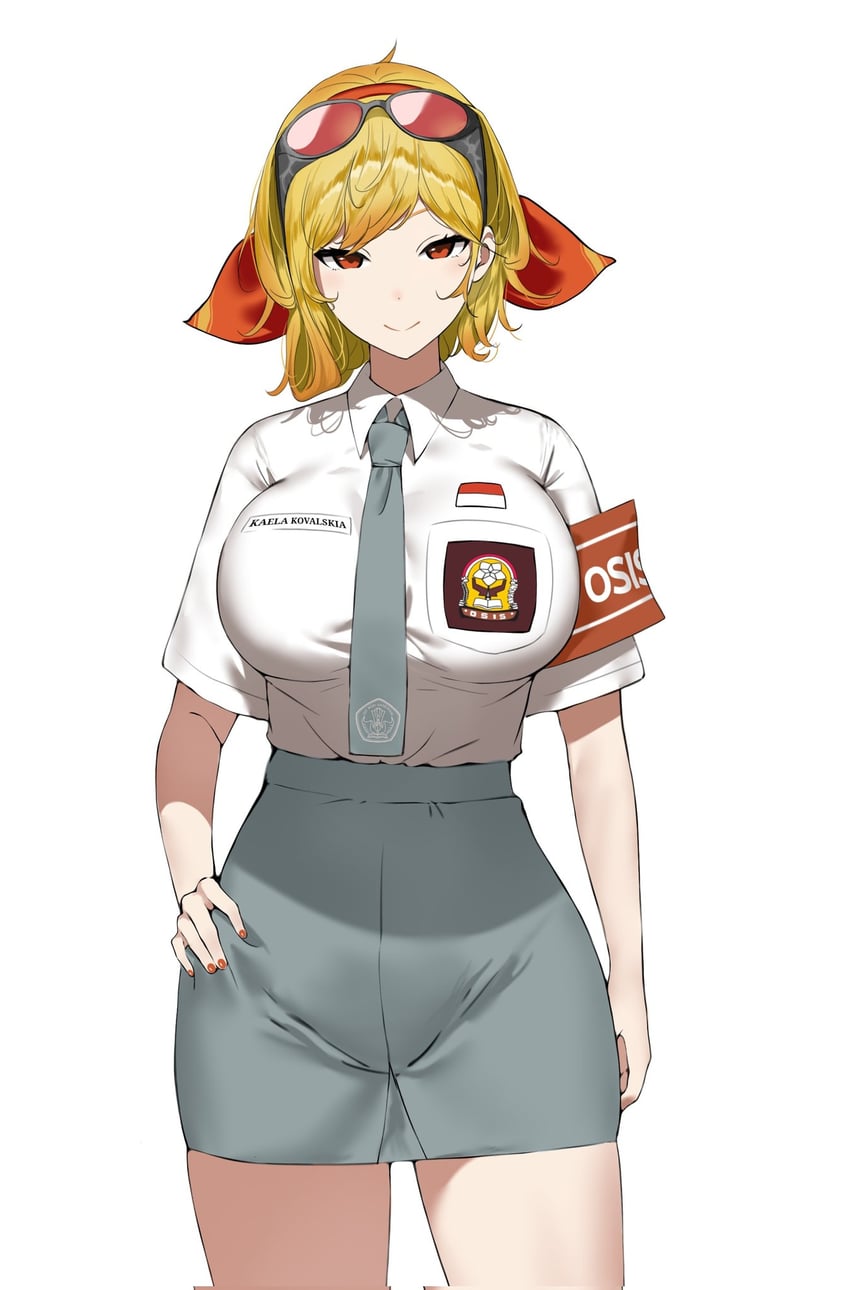 kaela kovalskia (hololive and 1 more) drawn by mulhubs