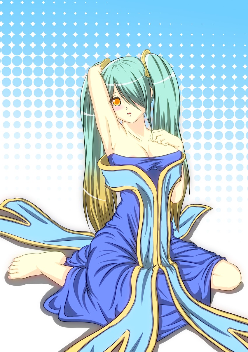 sona (league of legends) drawn by navi-loxia