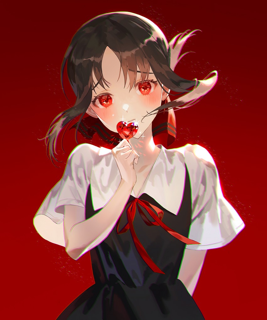 shinomiya kaguya (kaguya-sama wa kokurasetai ~tensai-tachi no renai zunousen~) drawn by fajyobore