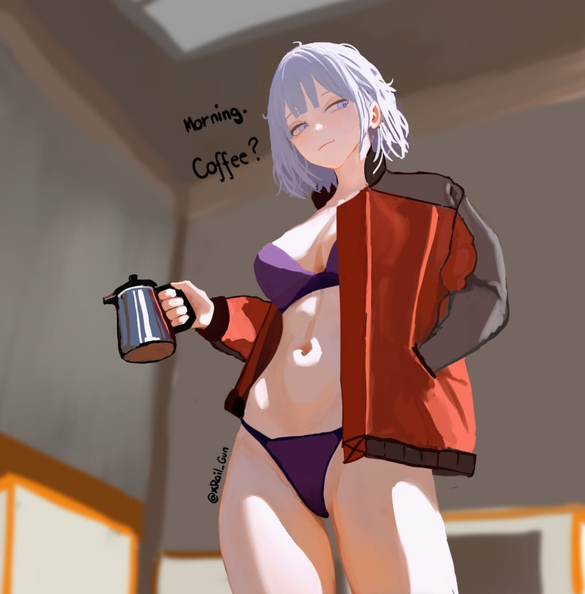 commander and rpk-16 (girls' frontline and 1 more) drawn by blaizepascal