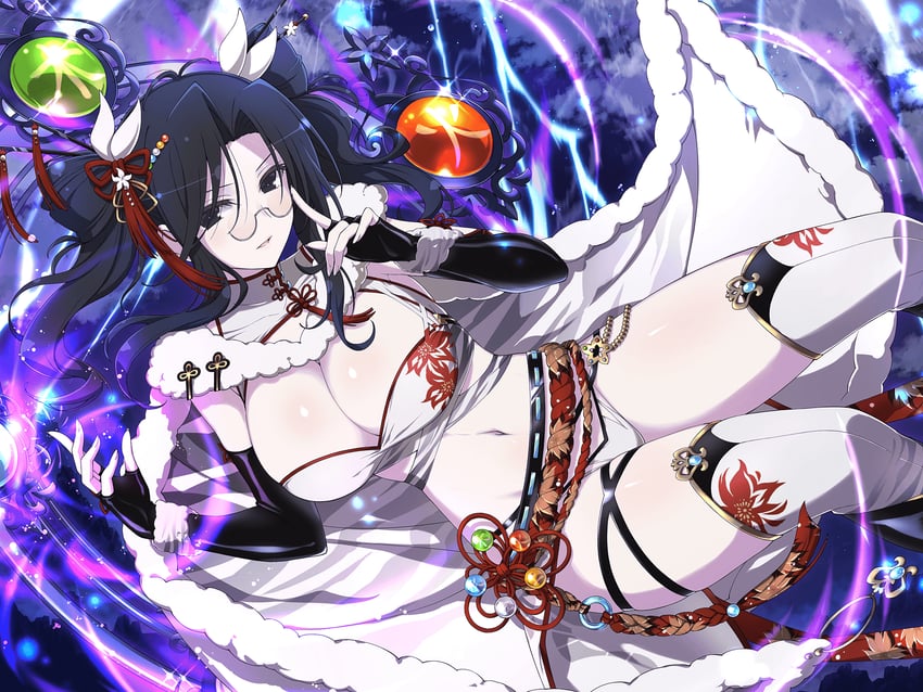 fubuki (senran kagura and 1 more) drawn by yaegashi_nan