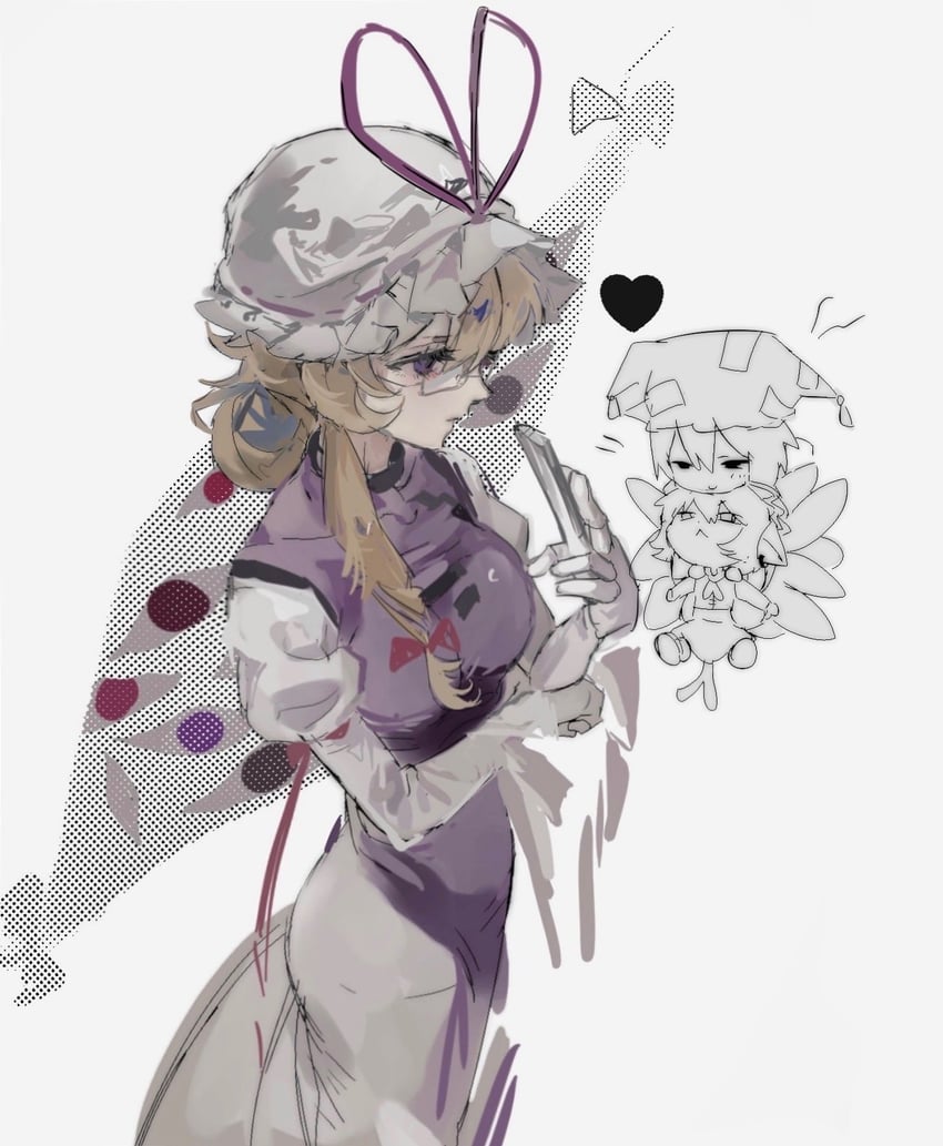 yakumo yukari, yakumo ran, and chen (touhou) drawn by sesmkun