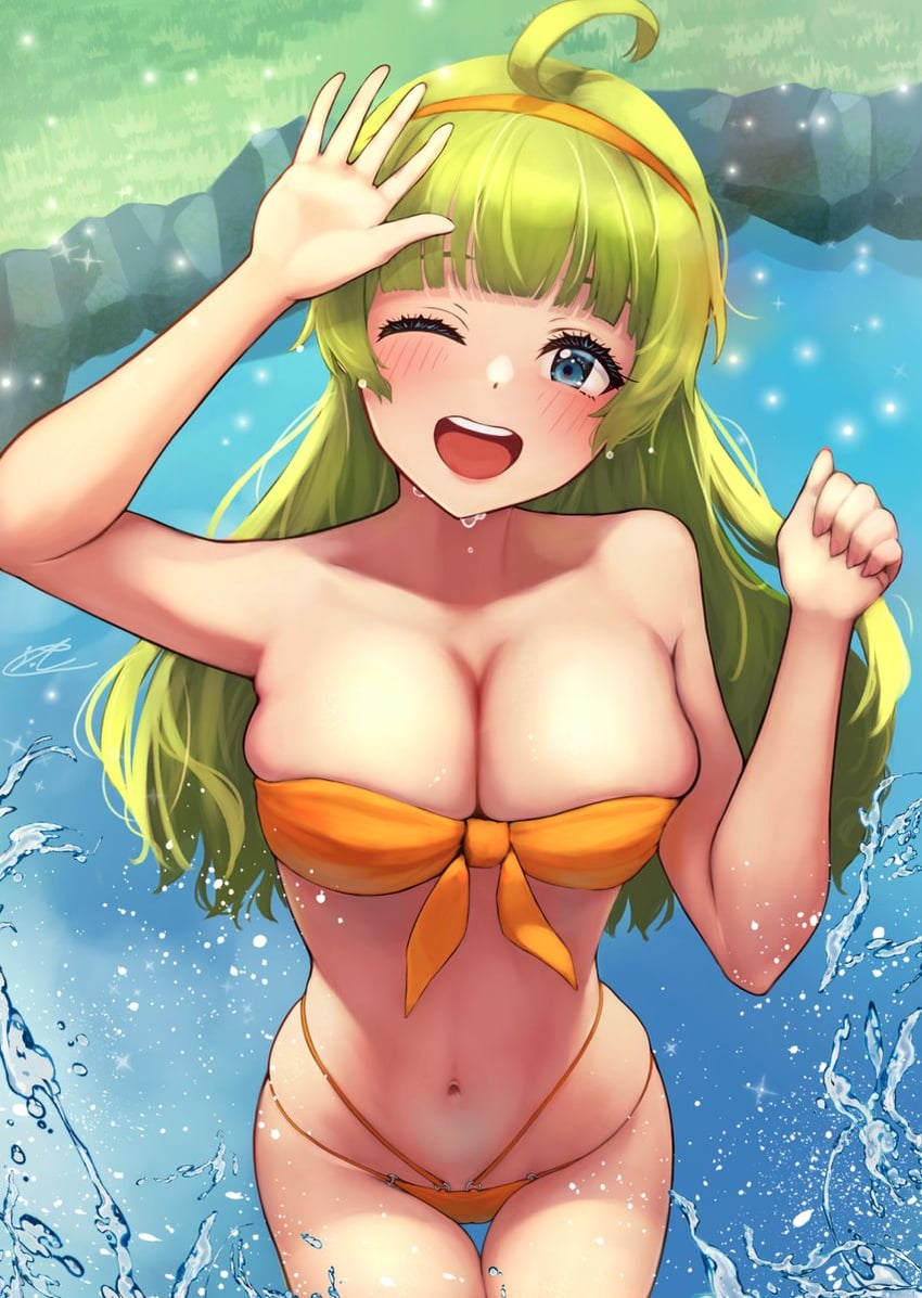shimabara elena (idolmaster and 1 more) drawn by c_(theta)