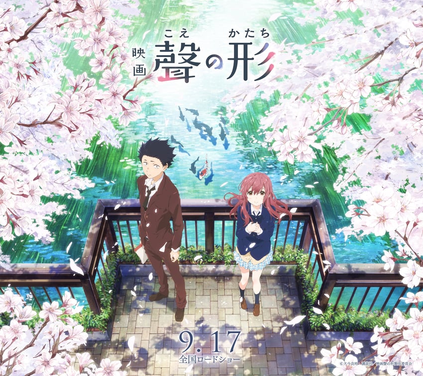 nishimiya shouko and ishida shouya (koe no katachi) drawn by nishiya_futoshi