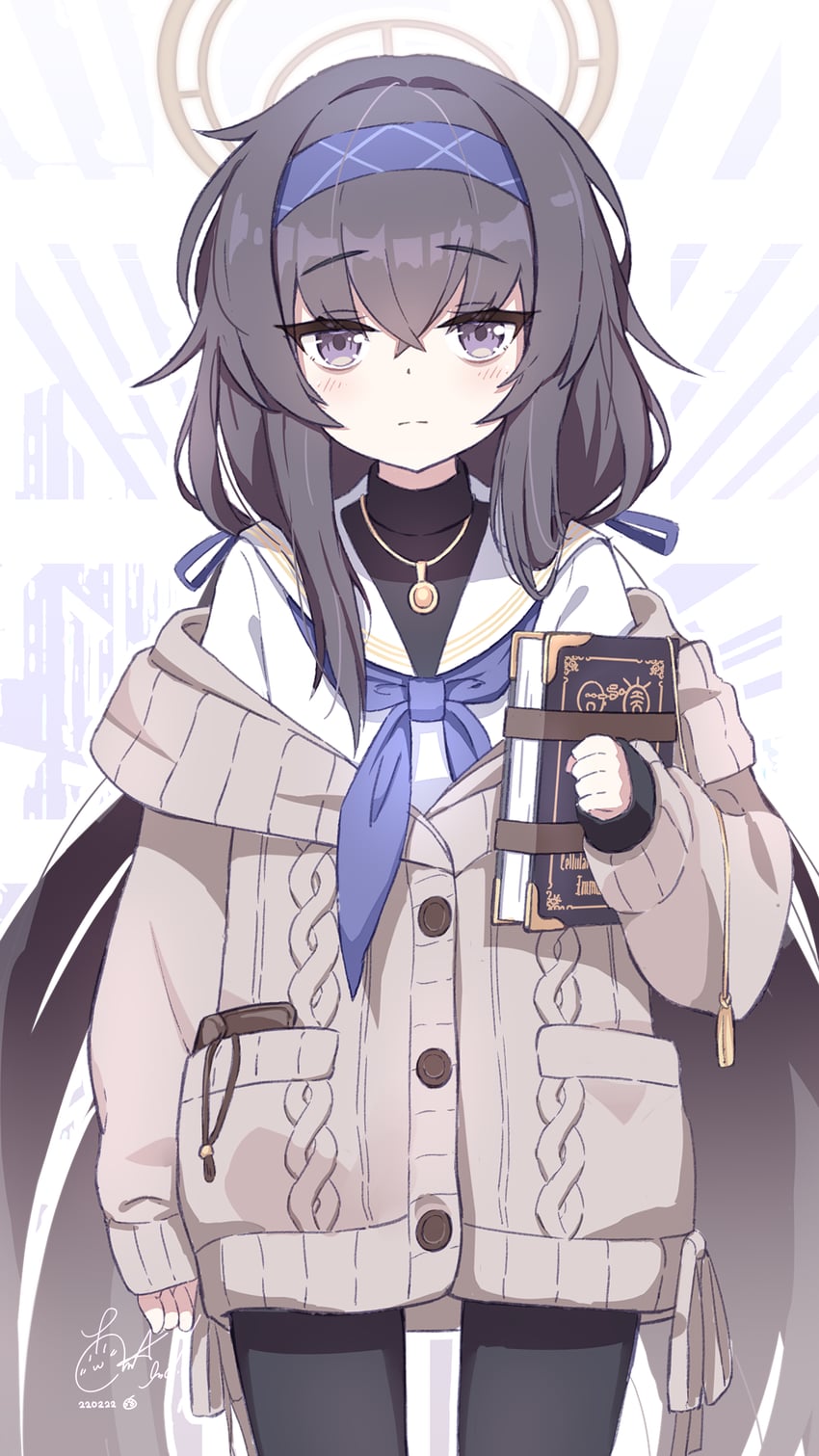 ui (blue archive) drawn by i-tsd