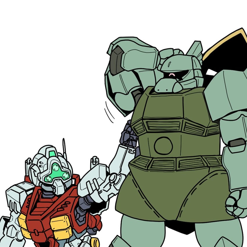 gelgoog (gundam and 2 more) drawn by kotojima_motoki