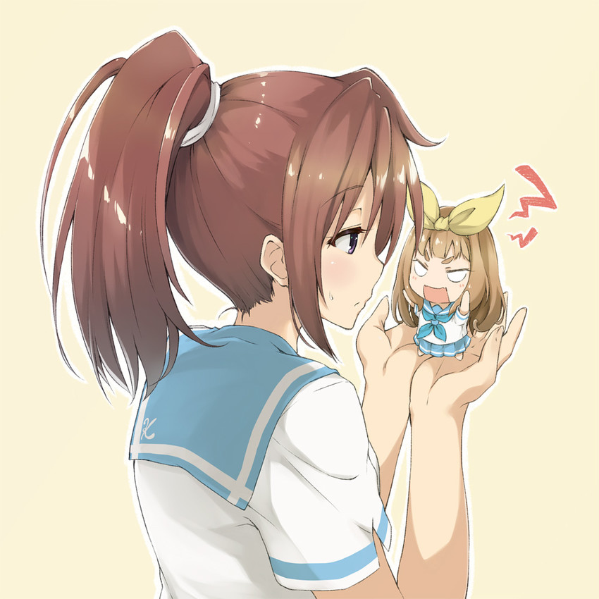 nakagawa natsuki and yoshikawa yuuko (hibike! euphonium) drawn by aiu