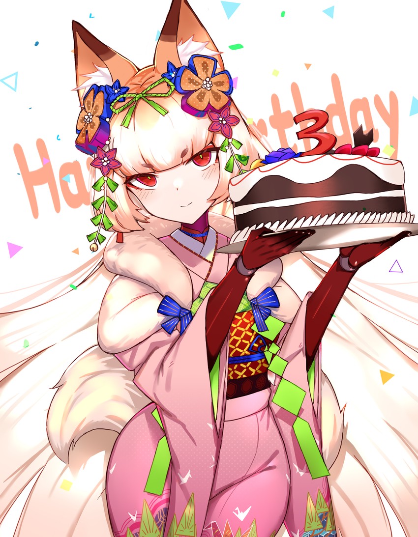 andou inari (nijisanji and 2 more) drawn by choumi_wuti_(xueye_fanmang_zhong)
