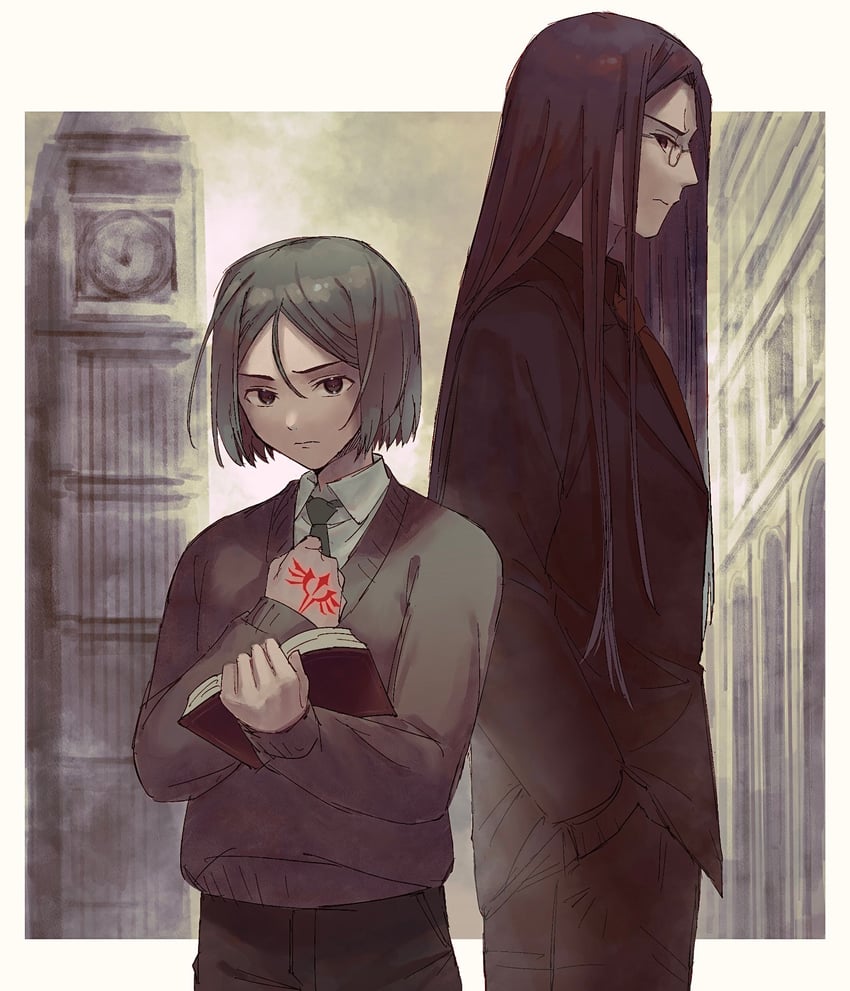waver velvet and lord el-melloi ii (fate and 3 more) drawn by 1000yamai