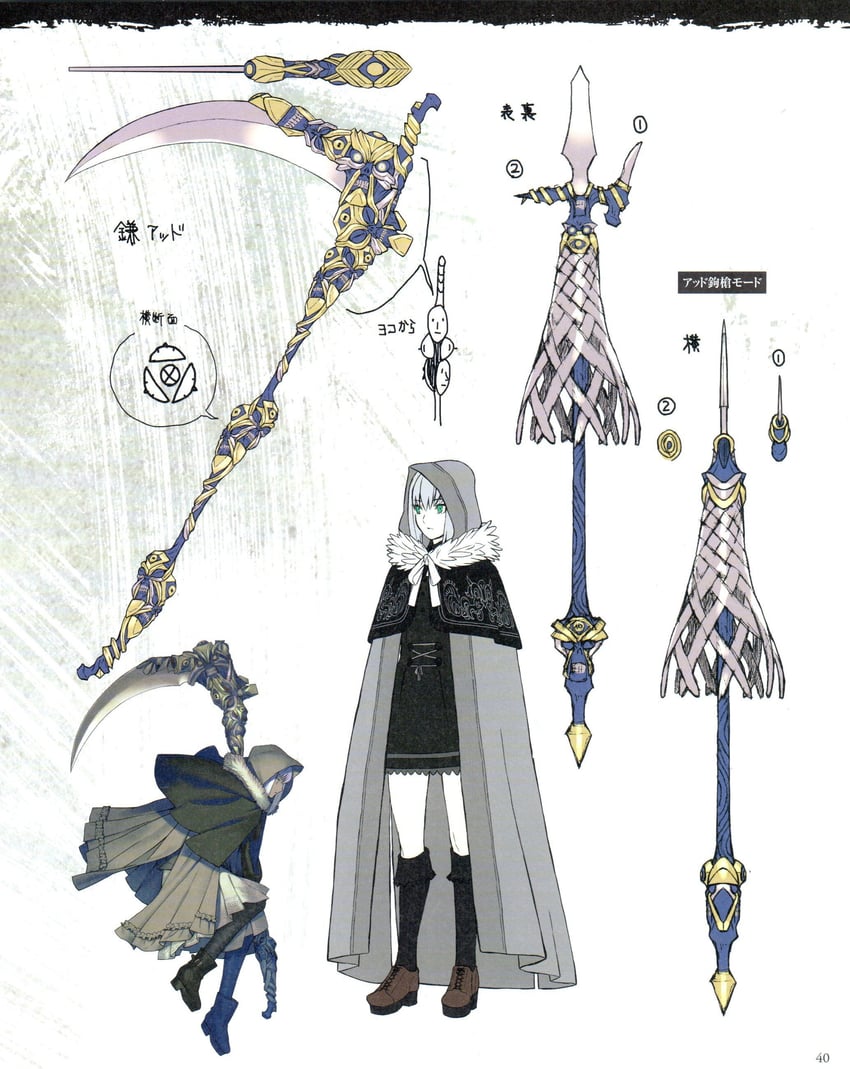 gray and add (fate and 1 more) drawn by sakamoto_mineji