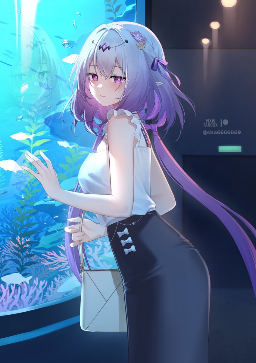 castorice (honkai and 1 more) drawn by shrimp_cake