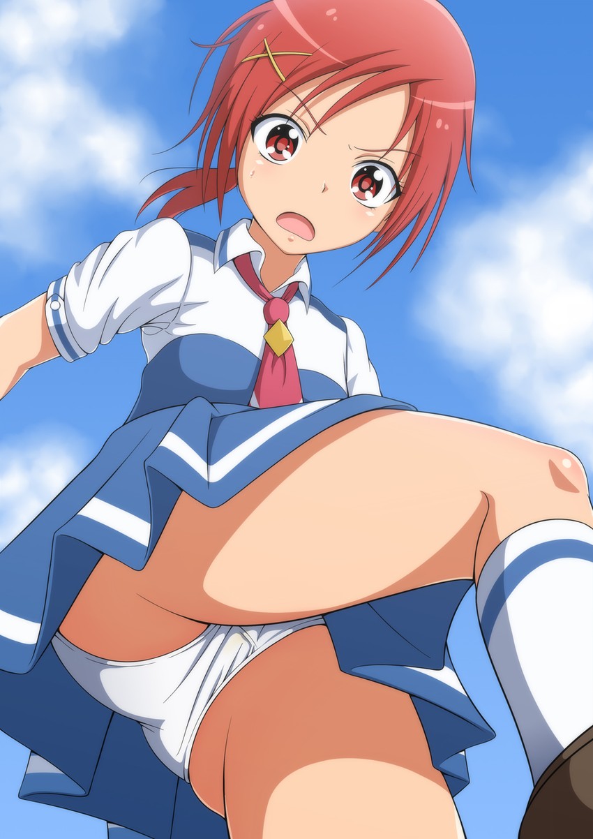 hino akane (precure and 1 more) drawn by umigraphics