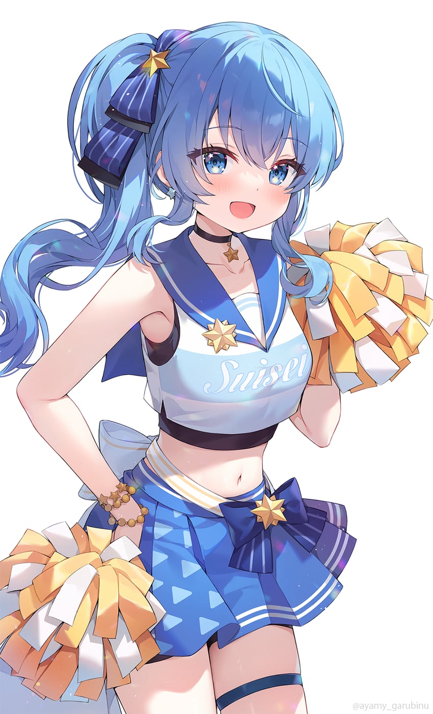 hoshimachi suisei (hololive) drawn by ayamy