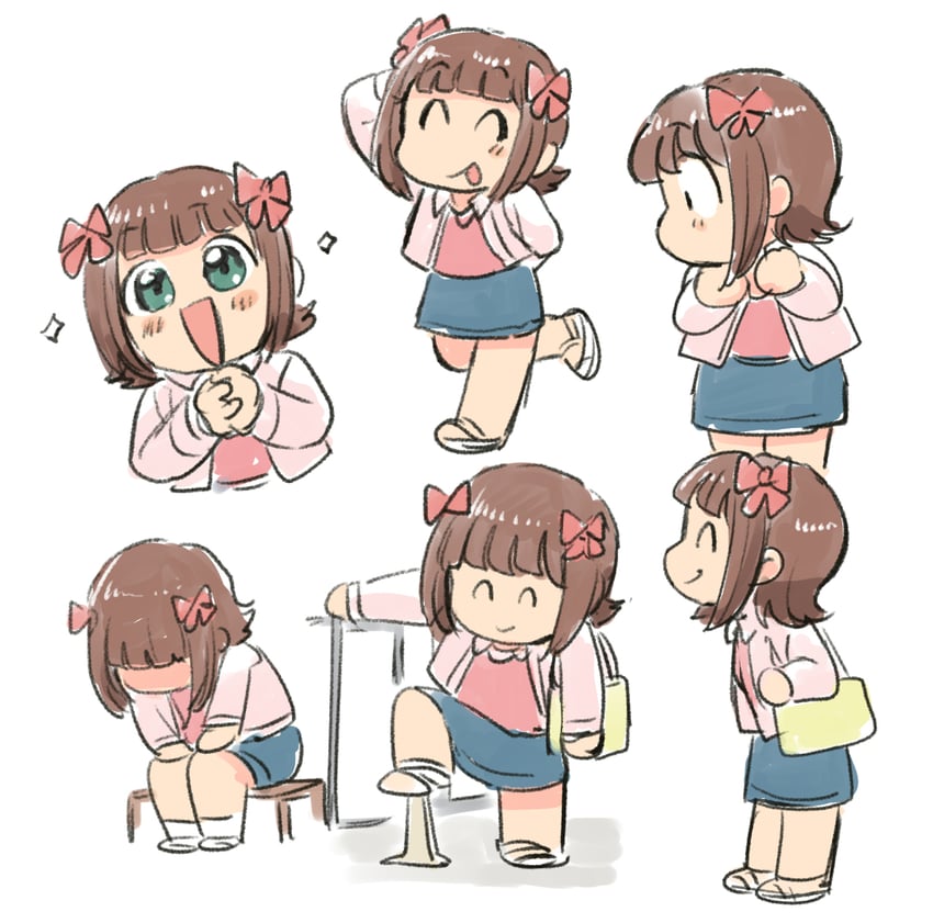 amami haruka (idolmaster and 1 more) drawn by tsubobot