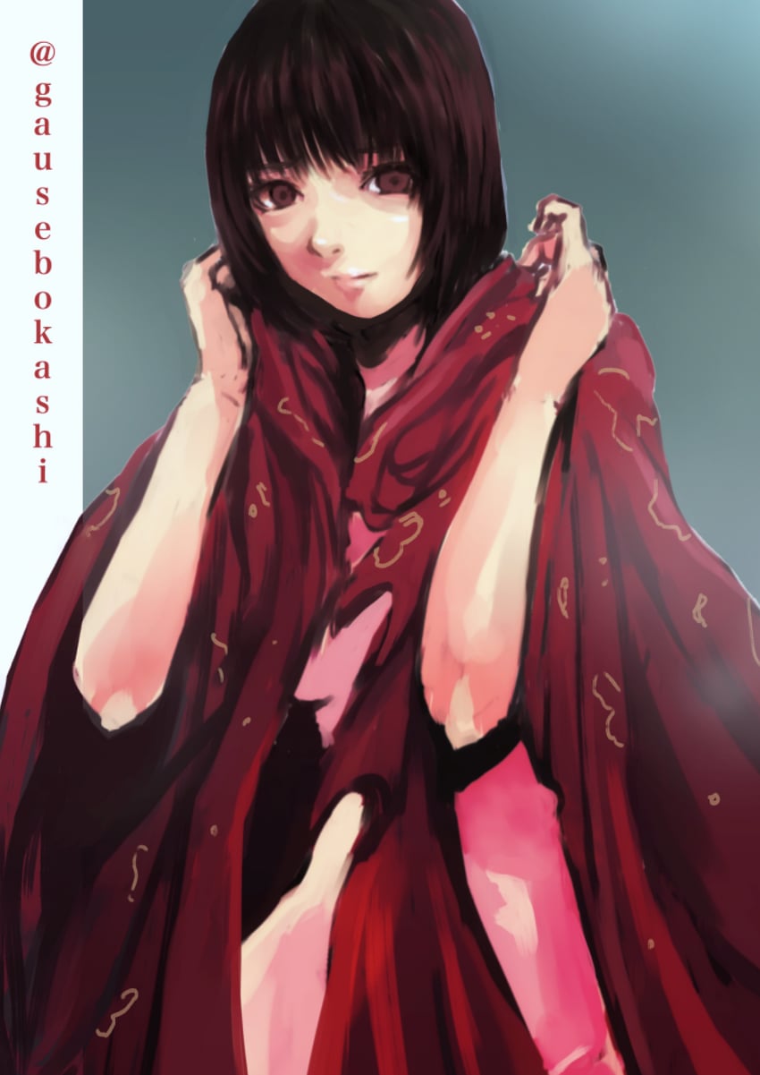 amakura mayu (fatal frame and 1 more) drawn by gauss_<bokashi