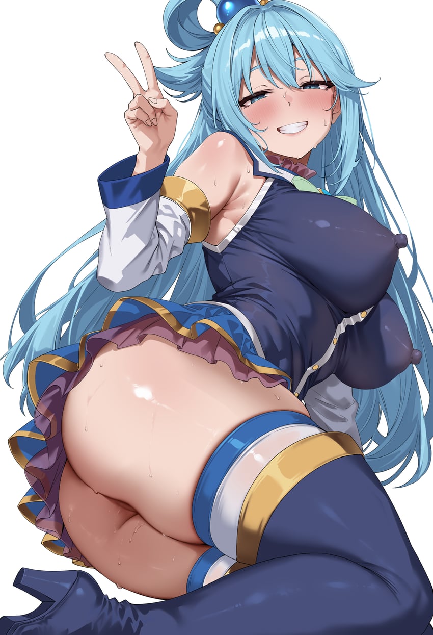 aqua (kono subarashii sekai ni shukufuku wo!) drawn by jack_dempa