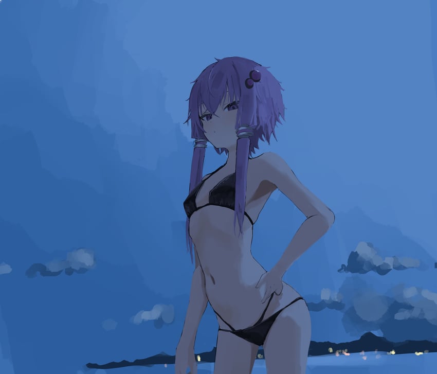 yuzuki yukari (vocaloid and 1 more) drawn by ijou_(actorstrangeluv)