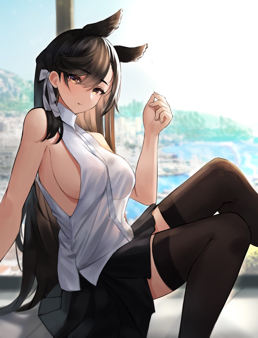 atago (azur lane) drawn by lordol