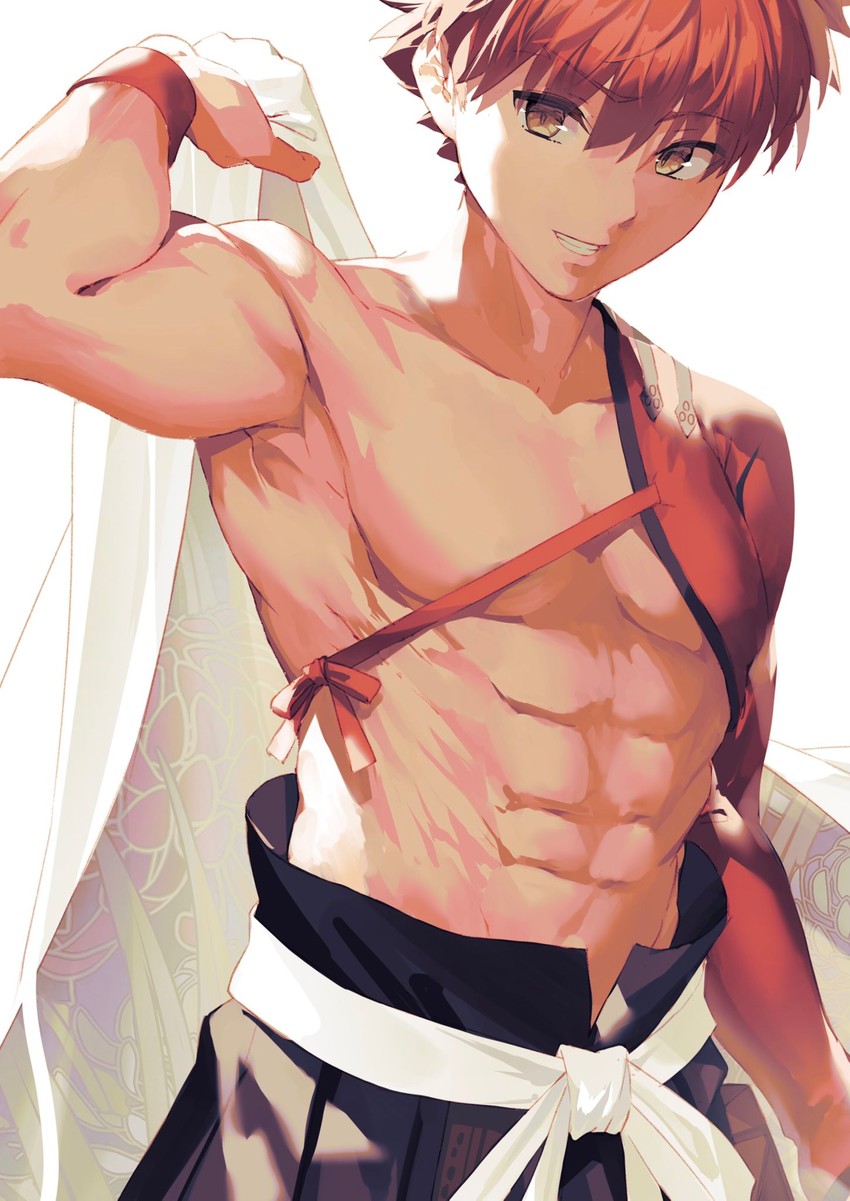 emiya shirou and senji muramasa (fate and 1 more) drawn by xkirara39x