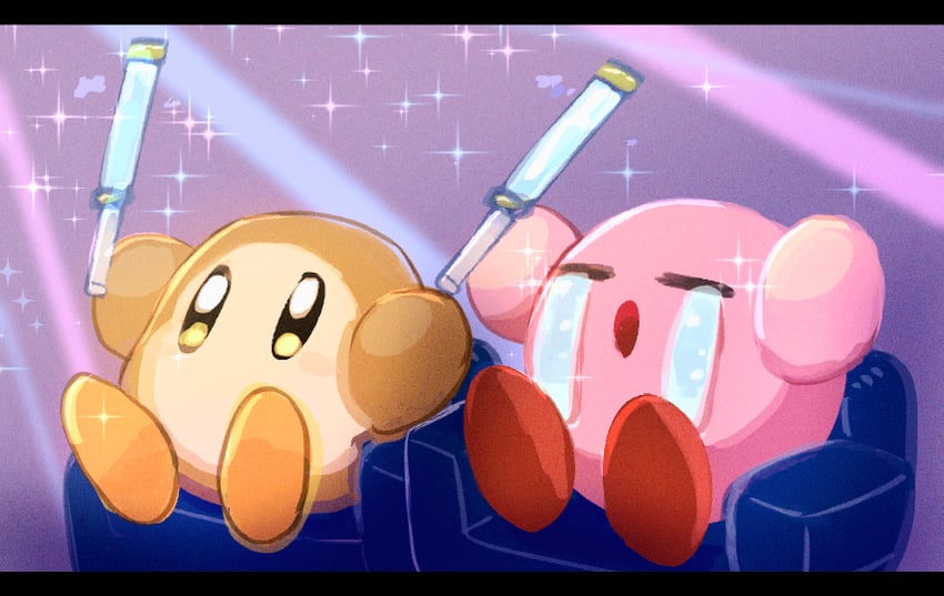 kirby and waddle dee (kirby and 1 more) drawn by mikeli_li_(artist)