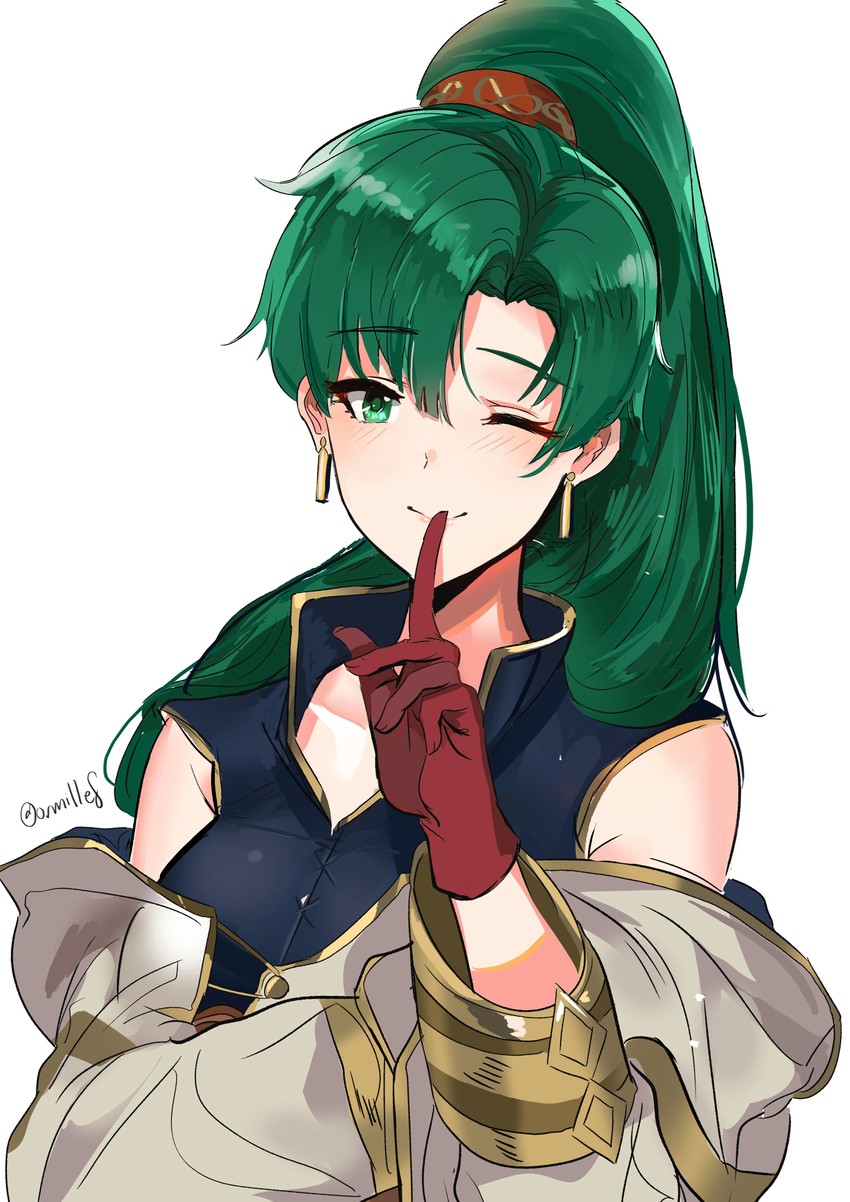 lyn and kiran (fire emblem and 2 more) drawn by ormille