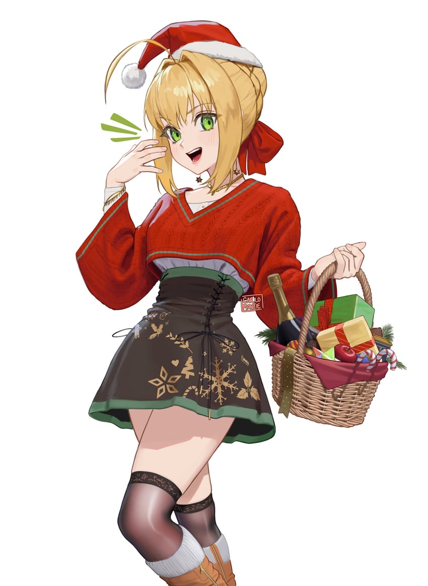 nero claudius (fate and 1 more) drawn by carlo_montie
