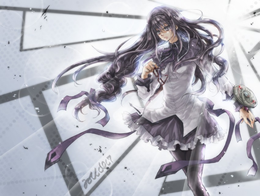 akemi homura (mahou shoujo madoka magica) drawn by lisa_(snhs)