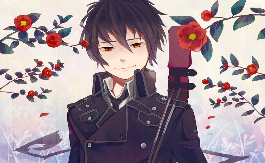 yoru (ao no exorcist and 1 more) drawn by sheep_sleep