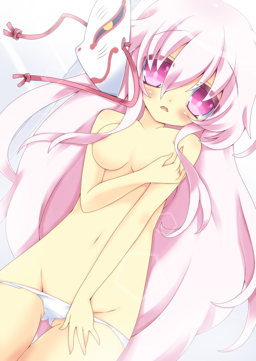 hata no kokoro (touhou) drawn by milkpanda