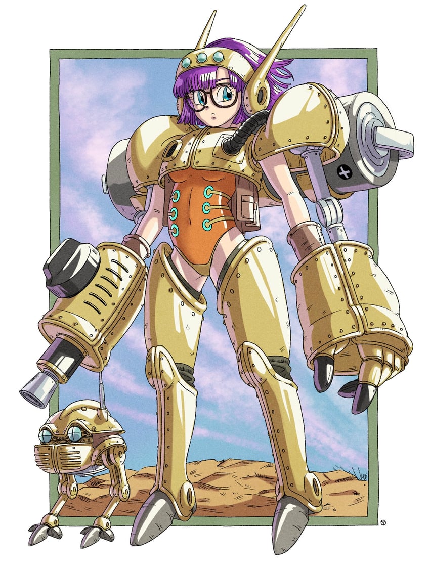 lucca ashtear and robo (chrono trigger) drawn by yuto_sakurai