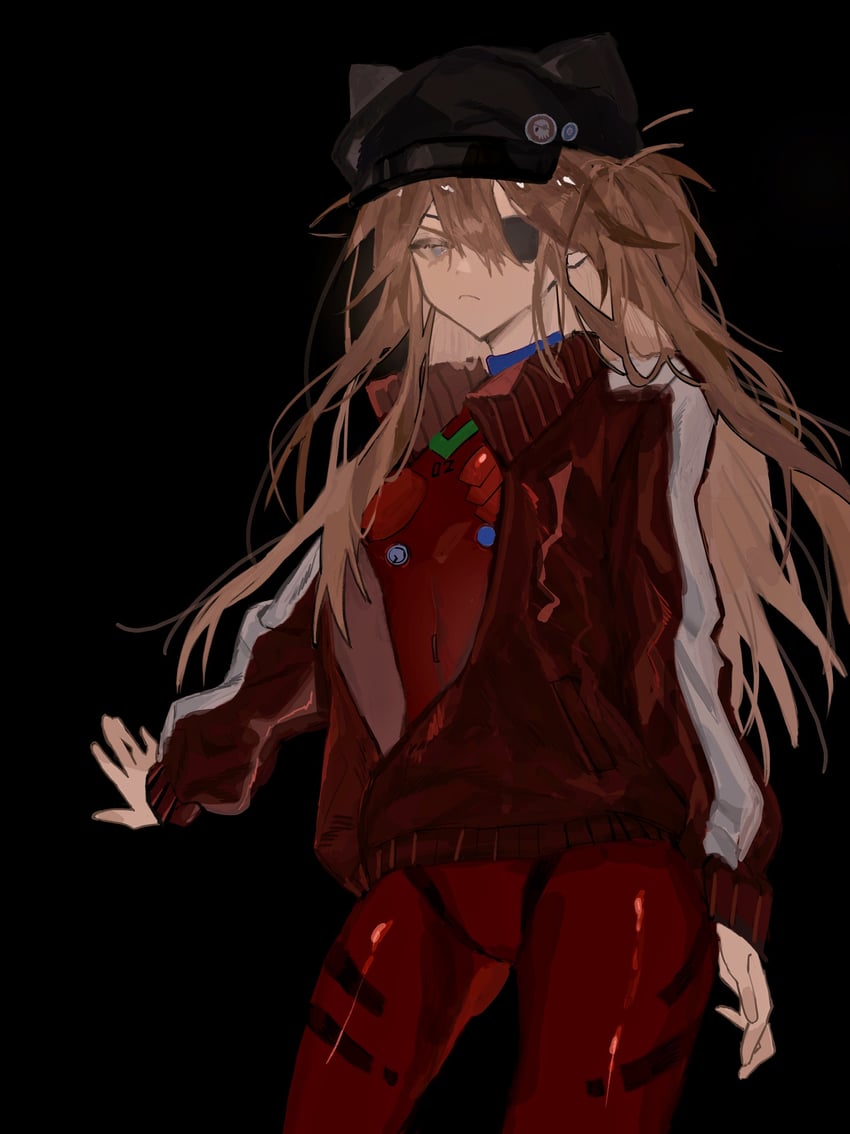 souryuu asuka langley (neon genesis evangelion and 2 more) drawn by huo_yao_rou