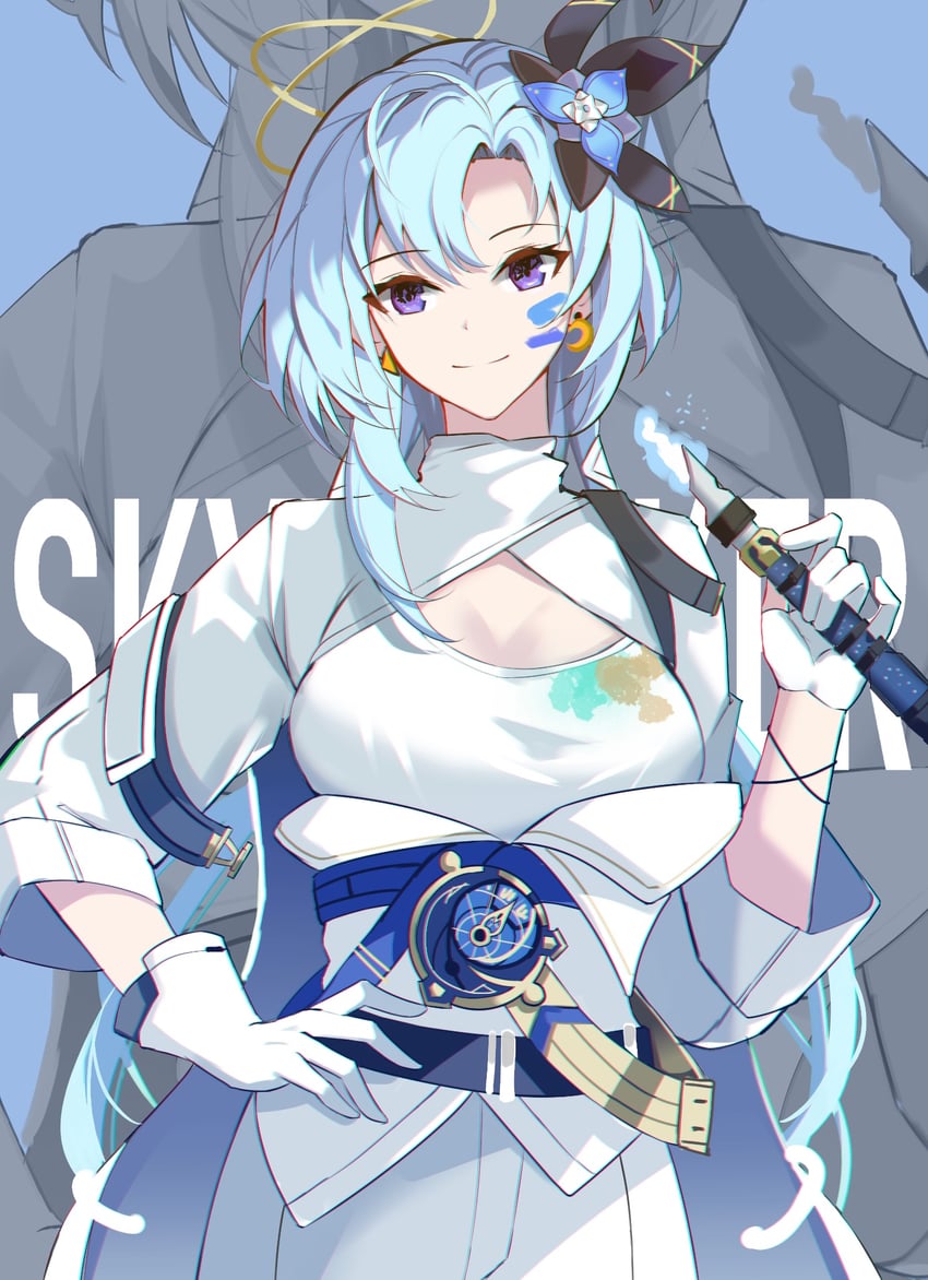 griseo (honkai and 2 more) drawn by sparks_summer