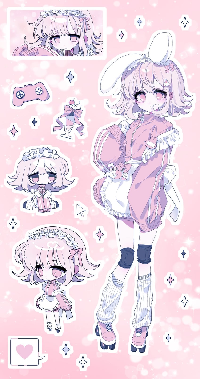 nanami chiaki (danganronpa and 2 more) drawn by gyeongchae