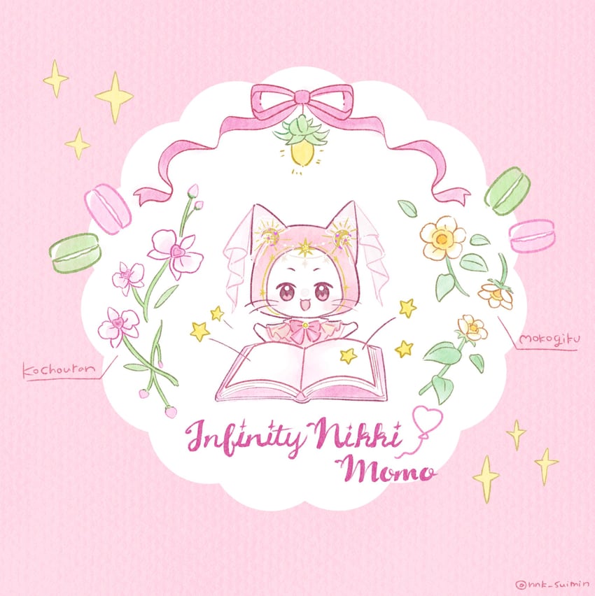 momo (nikki and 1 more) drawn by neneko_(nnk_suimin)