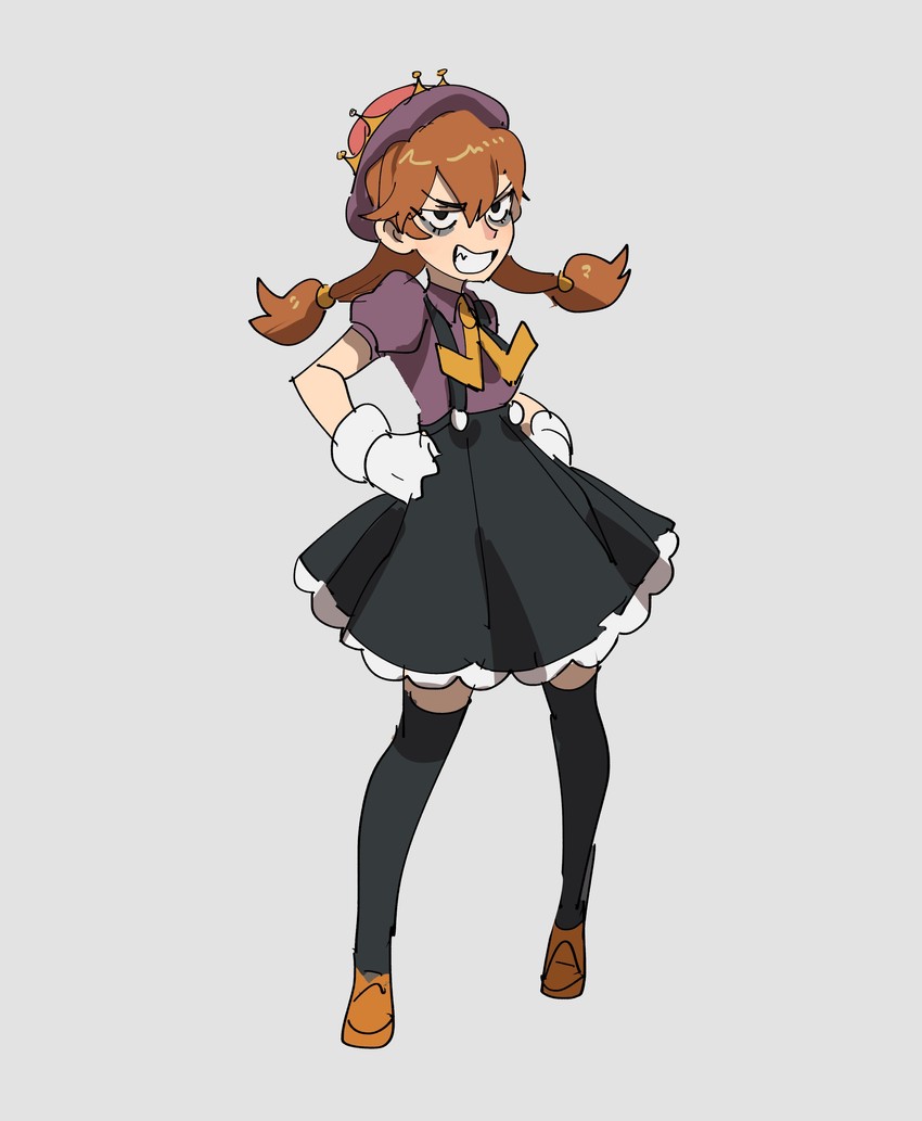 waluigi and princess waluigi (mario and 1 more) drawn by kendy_(revolocities)