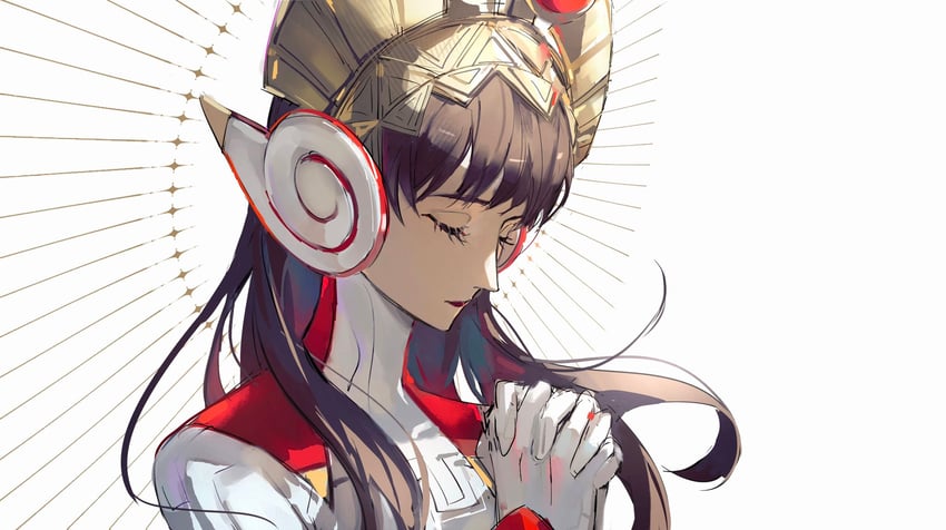isonokami tao (shin megami tensei and 2 more) drawn by binxngchng1