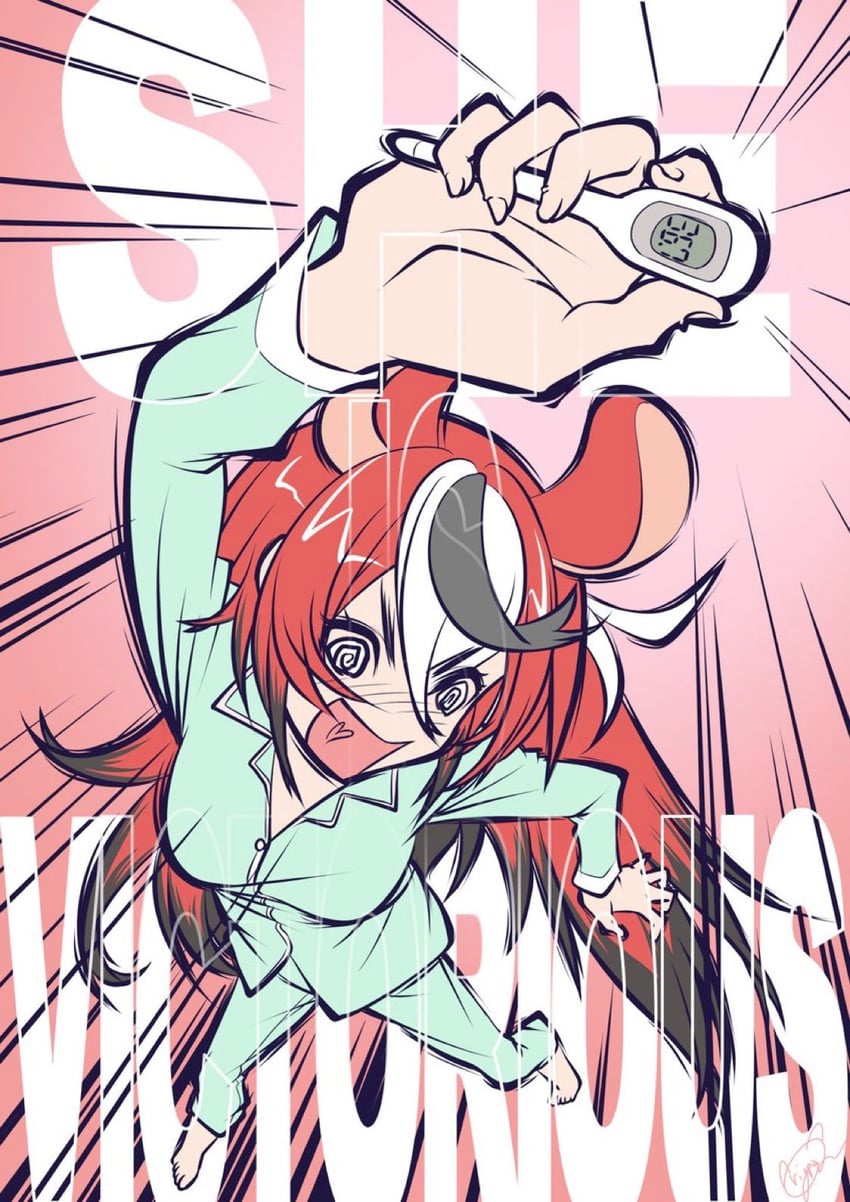 hakos baelz (hololive and 1 more) drawn by sumomo_kpa