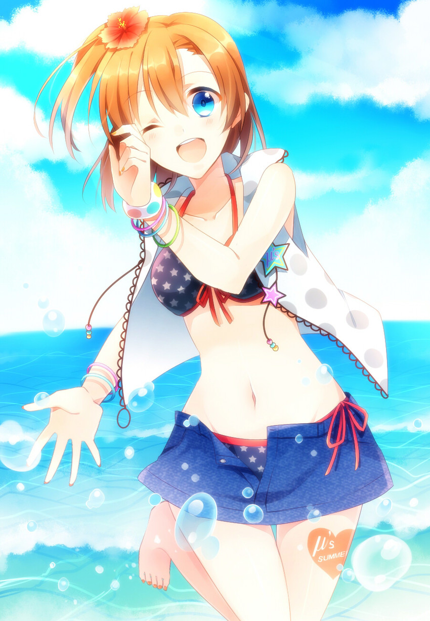 kosaka honoka (love live! and 2 more) drawn by konase_(non_stop!)