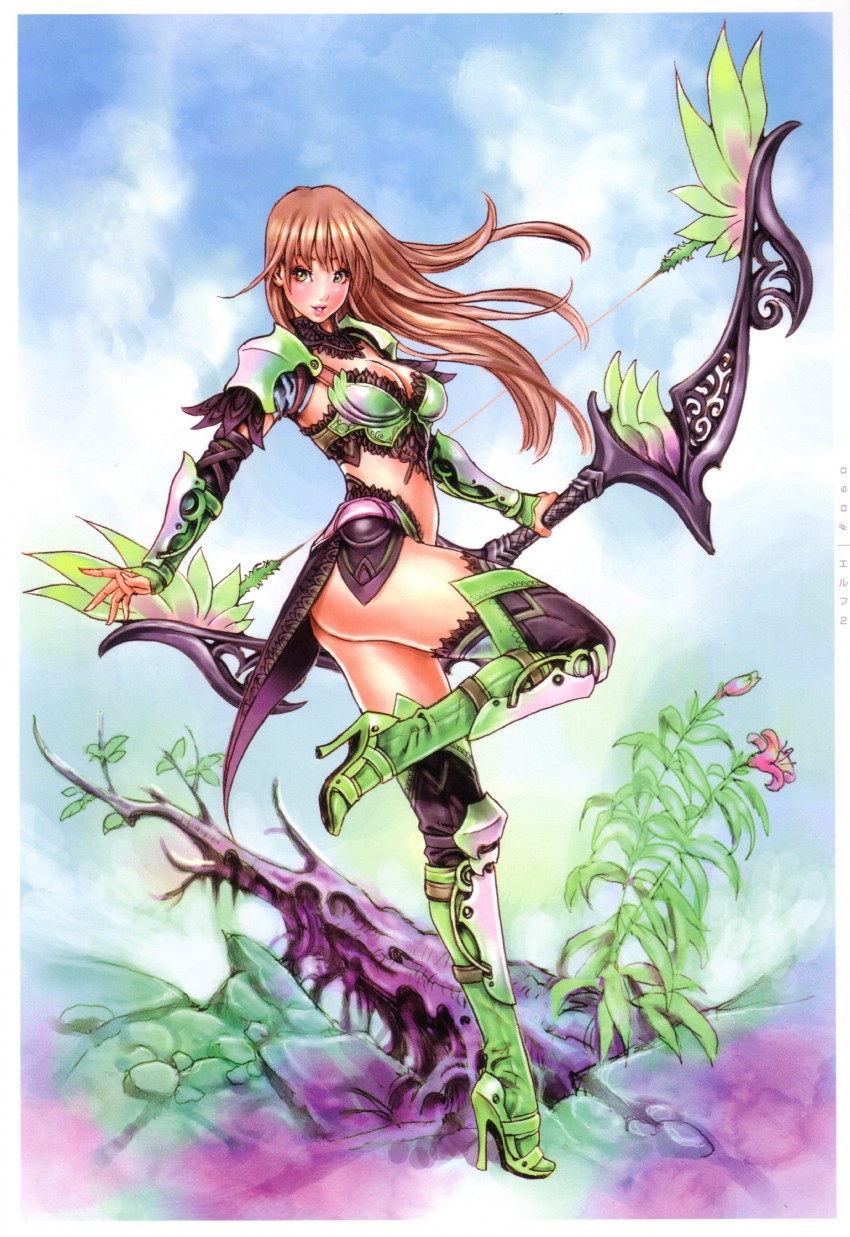 wild flower and 1 more drawn by yamashita_shun'ya