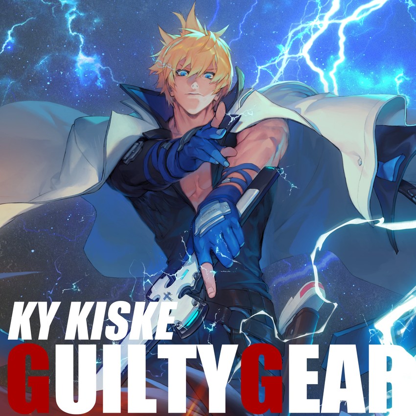 ky kiske (guilty gear and 1 more) drawn by hichi