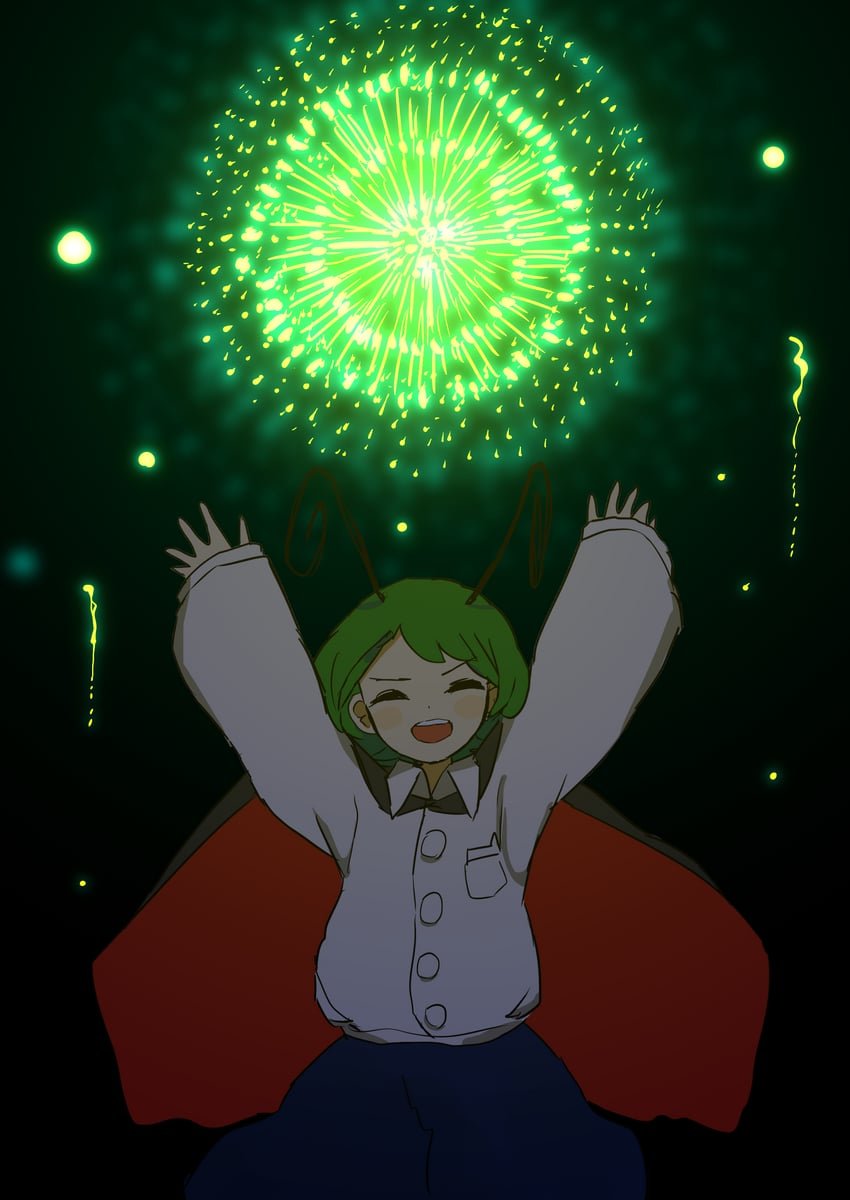 wriggle nightbug (touhou) drawn by neruzou