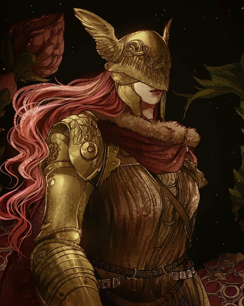 malenia blade of miquella (elden ring) drawn by ryukel_of_zamor