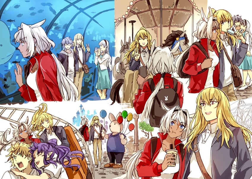 anastasia, medea, caenis, kadoc zemlupus, kirschtaria wodime, and 2 more (fate and 1 more) drawn by tsengyun