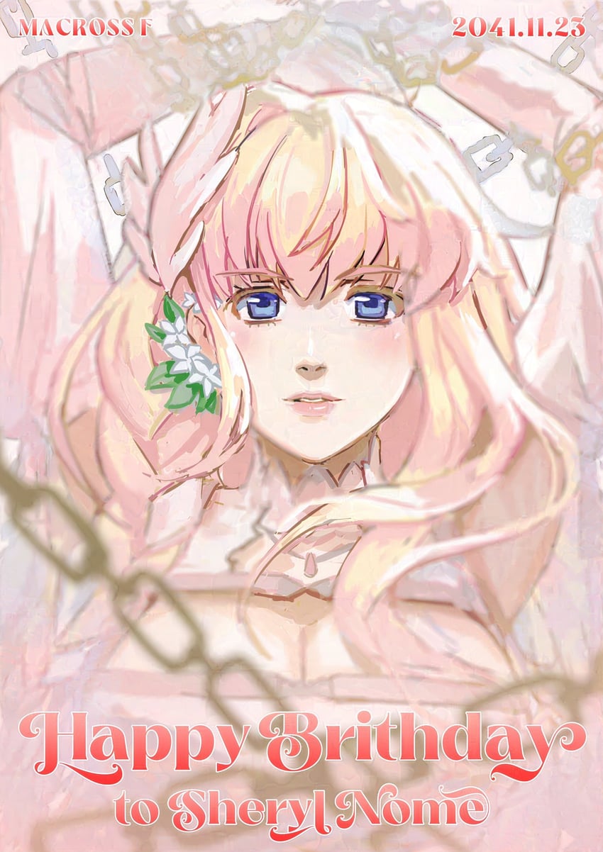 sheryl nome (macross and 1 more) drawn by nekkikamille