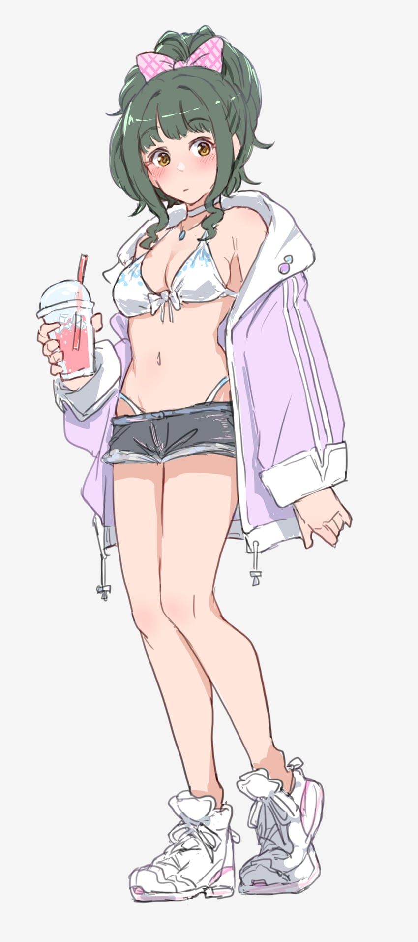 fujii tomo (idolmaster and 2 more) drawn by wasabijoyu76