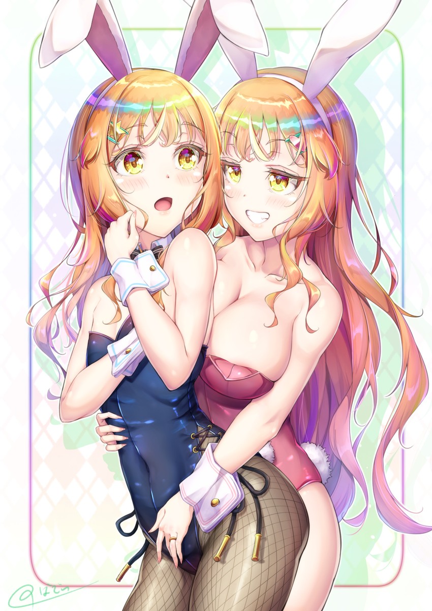 natsusora wakana and natsusora aona (original) drawn by novady