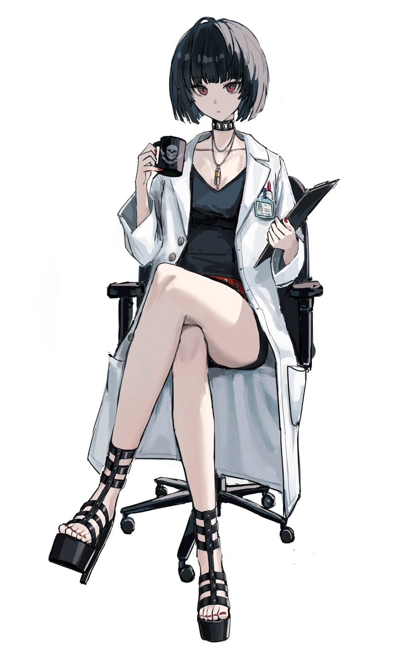 takemi tae (persona and 1 more) drawn by skrillex_li