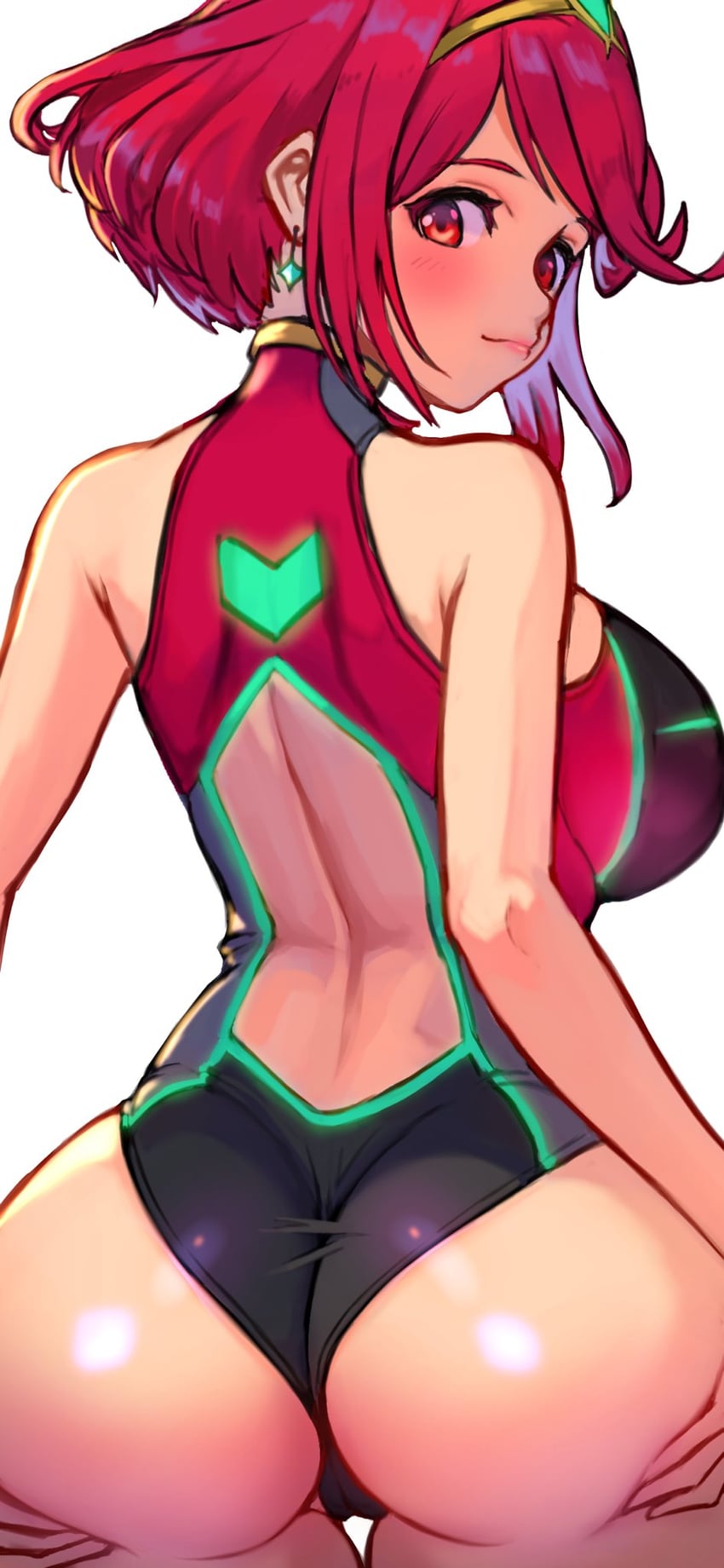 pyra (xenoblade chronicles and 1 more) drawn by r123