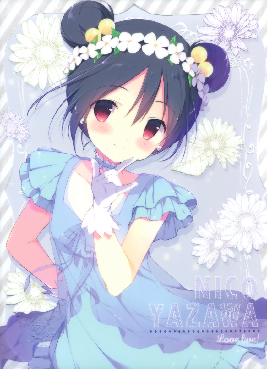 yazawa nico (love live! and 1 more) drawn by shiratama_(shiratamaco)