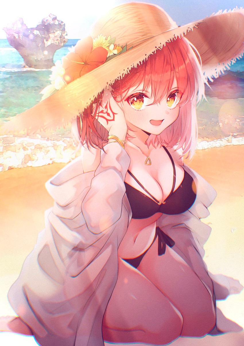 fujimaru ritsuka (fate and 1 more) drawn by suna_co